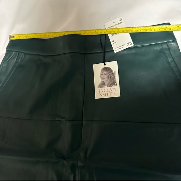 Jaclyn Smith Green Pencil Skirt Knee-Length Work NWT - Picture 2 of 16